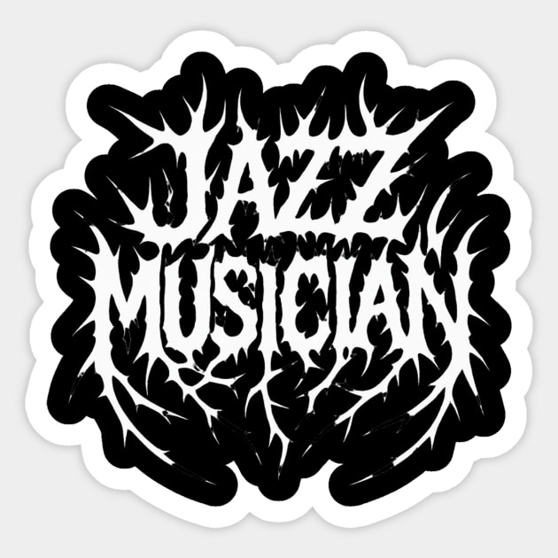 Jazz Musician Sticker by Jamie's Store 1